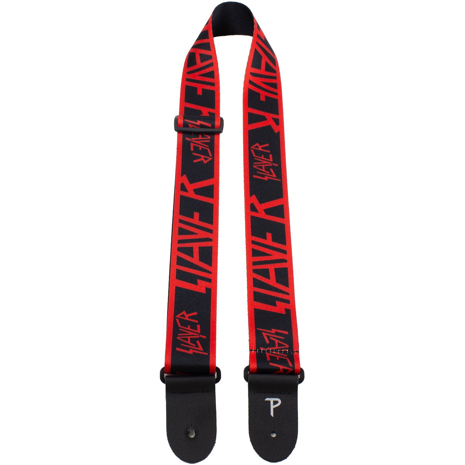 Slayer  Guitar Strap (Poly): Logo (Black)
