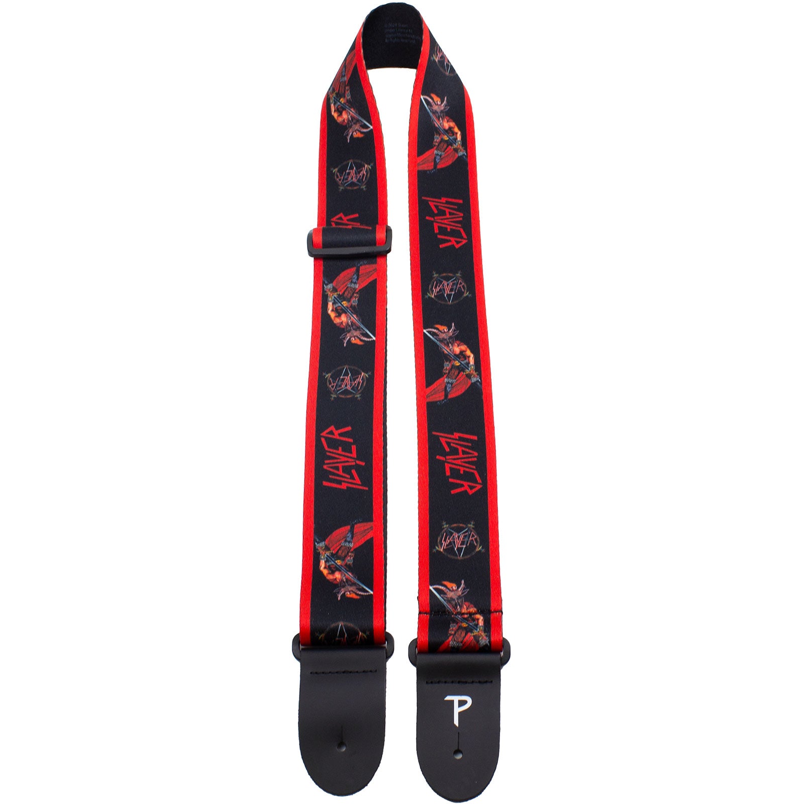 Slayer  Guitar Strap (Poly): Show No Mercy (Black)