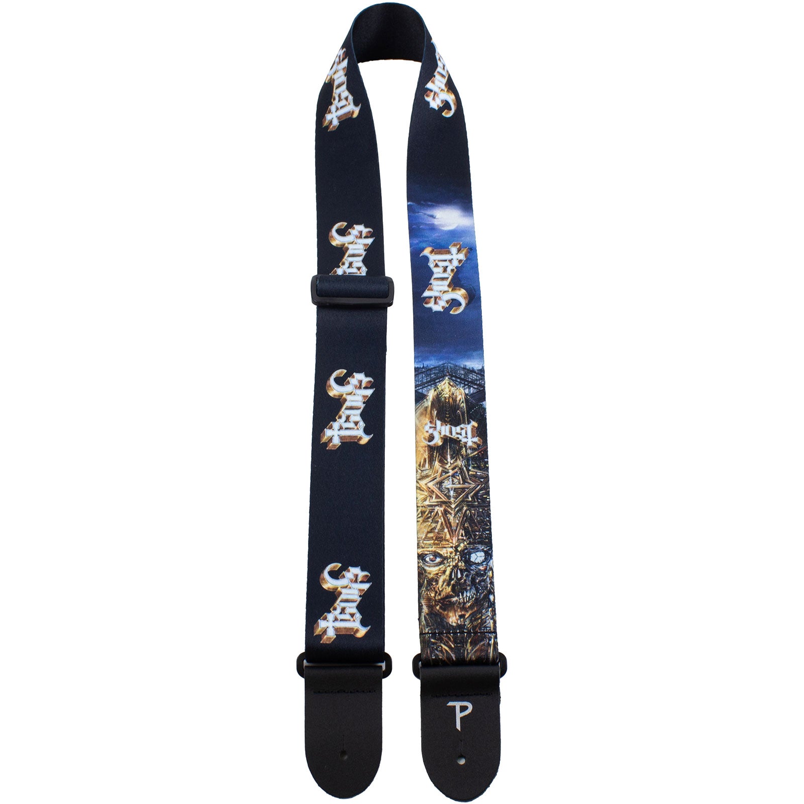 Ghost  Guitar Strap (Poly): Impera (Black)
