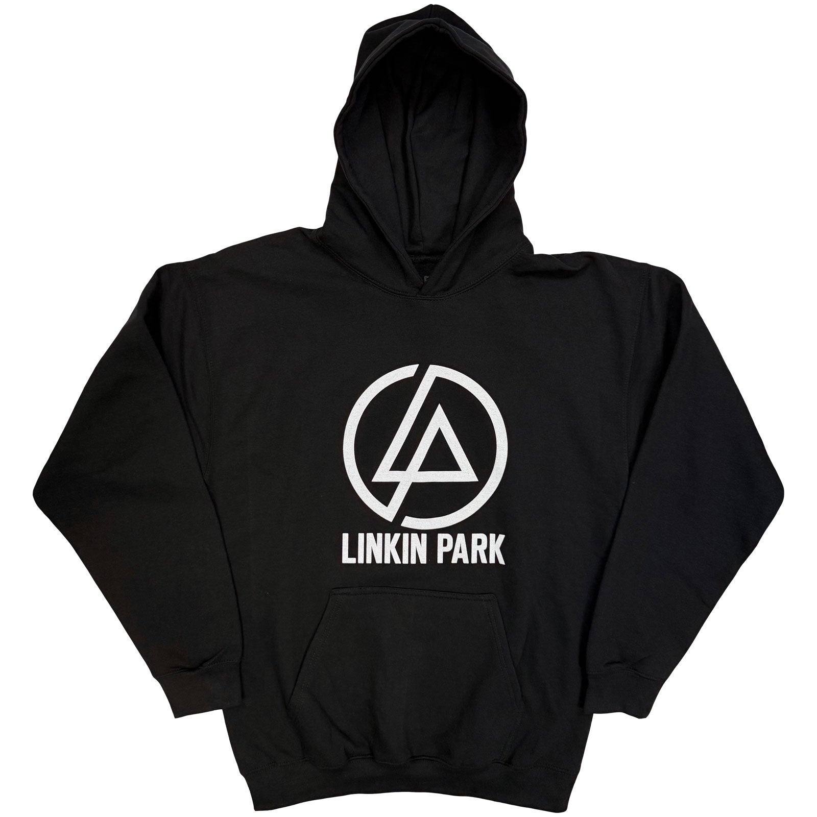 Linkin Park Unisex Pullover Hoodie: Concentric (Black)