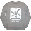 Linkin Park Unisex Sweatshirt: Soldier Hybrid Theory (Grey)