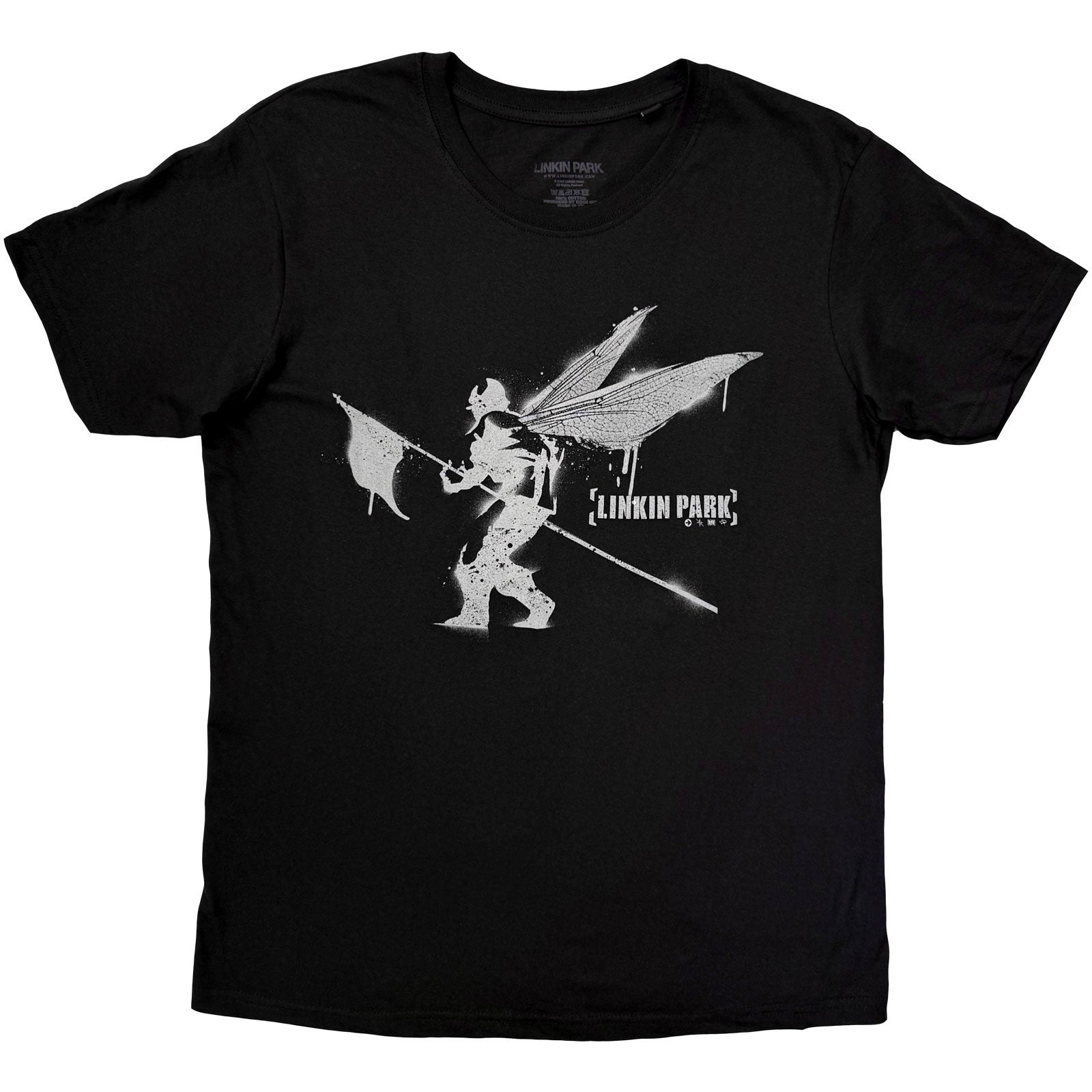 Linkin Park Unisex T-Shirt: Street Soldier (Black)