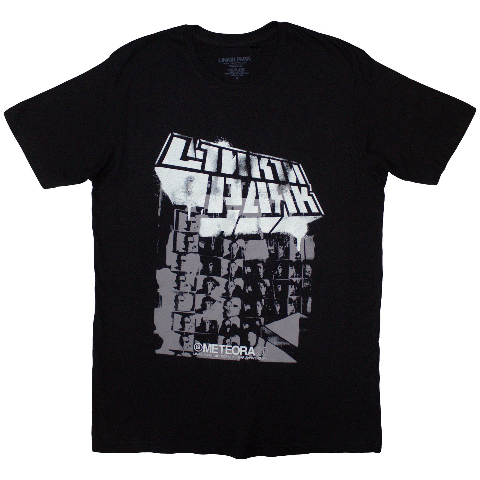 Linkin Park Unisex T-Shirt: Spray Collage (Black)