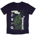Linkin Park Unisex T-Shirt: Reanimation Robot Sketch (Navy Blue)
