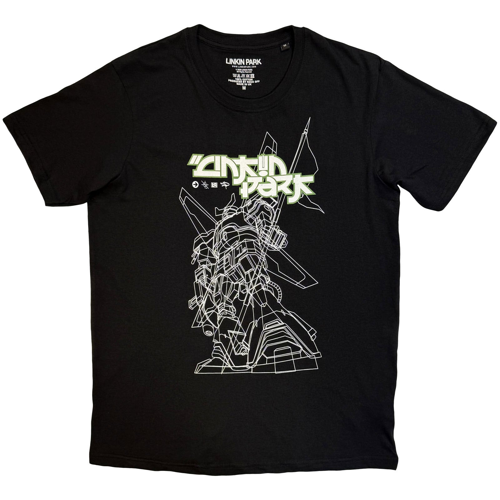 Linkin Park Unisex T-Shirt: Reanimation Mega Bot (Black)