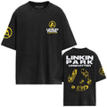 Linkin Park Unisex T-Shirt: Unshatter Pocket (Black) (Back Print)