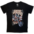 Lynyrd Skynyrd Unisex Premium Carbon T-Shirt: Ride Free (Black)