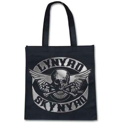 Lynyrd Skynyrd Eco Shopper: Biker Patch Trend Version (Black)