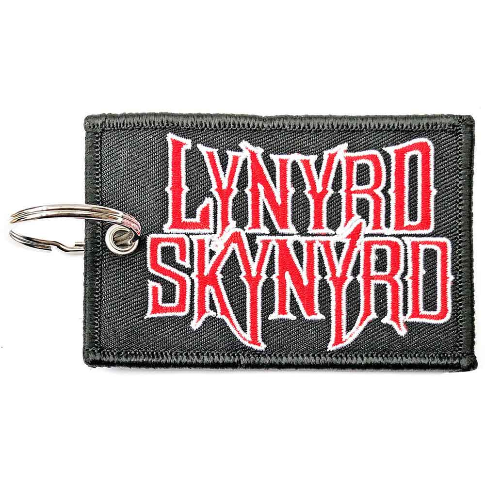 Lynyrd Skynyrd Patch Keychain: Logo (Double Sided)