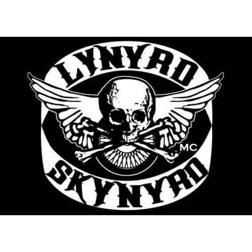 Lynyrd Skynyrd Postcard: Skull