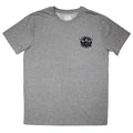 Lynyrd Skynyrd Unisex T-Shirt: Mini Biker Patch Logo Mono (Grey)