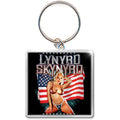 Lynyrd Skynyrd Keychain: American Flag (Photo Print)
