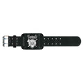 Ensiferum Leather Wrist Strap: Sword & Axe
