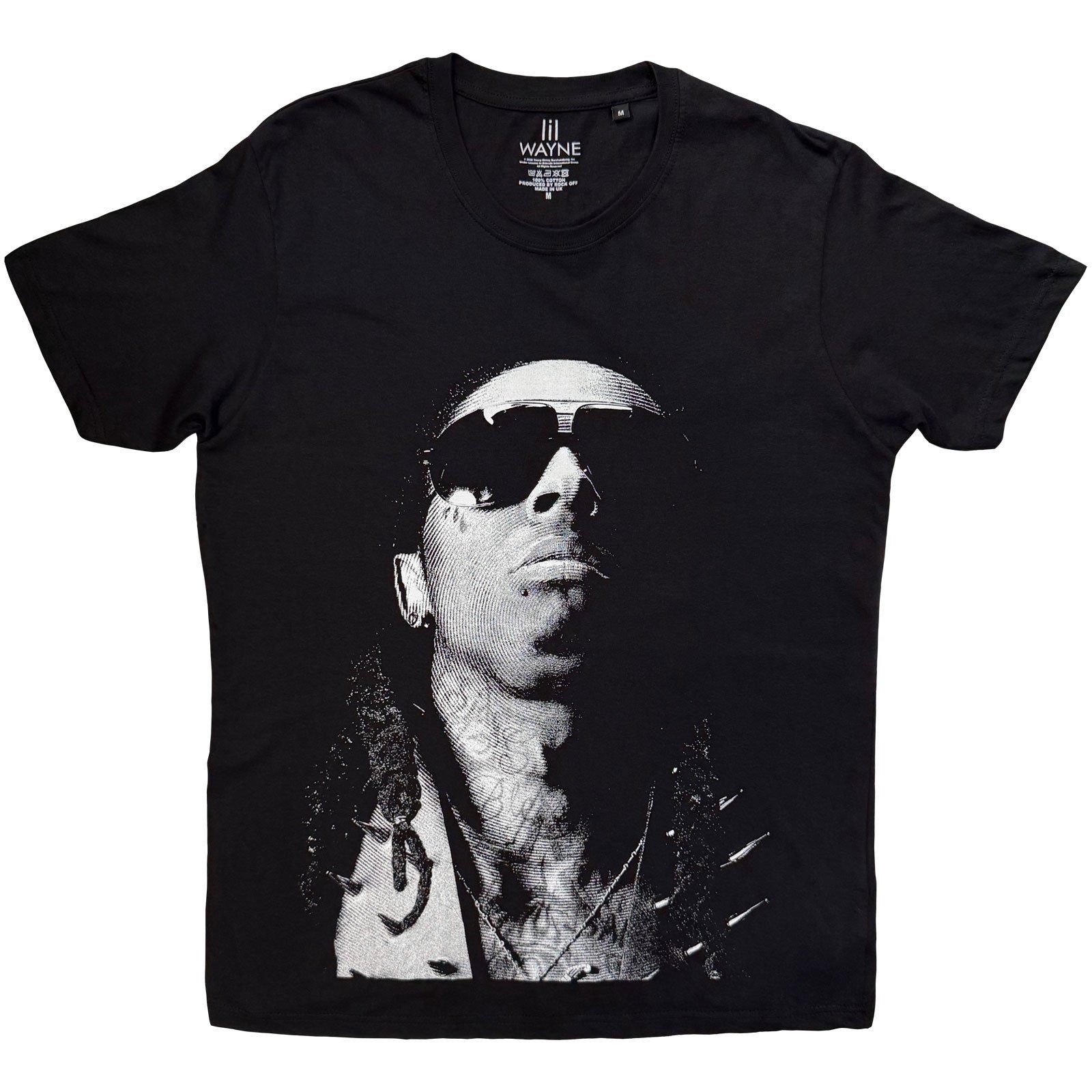 Lil Wayne Unisex T-Shirt: Jumbo Photo (Black)