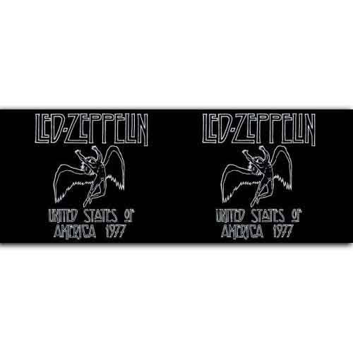 Led Zeppelin Unboxed Mug: 77 USA Tour (White)