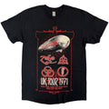 Led Zeppelin Unisex T-Shirt: UK Tour '71. (Black)