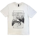 Led Zeppelin Unisex T-Shirt: Icarus Burst (White)