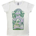 Led Zeppelin Ladies T-Shirt: Electric Magic (White)