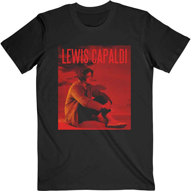 T-shirt unisexe Lewis Capaldi : Divinely Uninspired (noir)