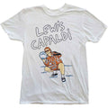 Lewis Capaldi Unisex T-Shirt: Snow Leopard (White)