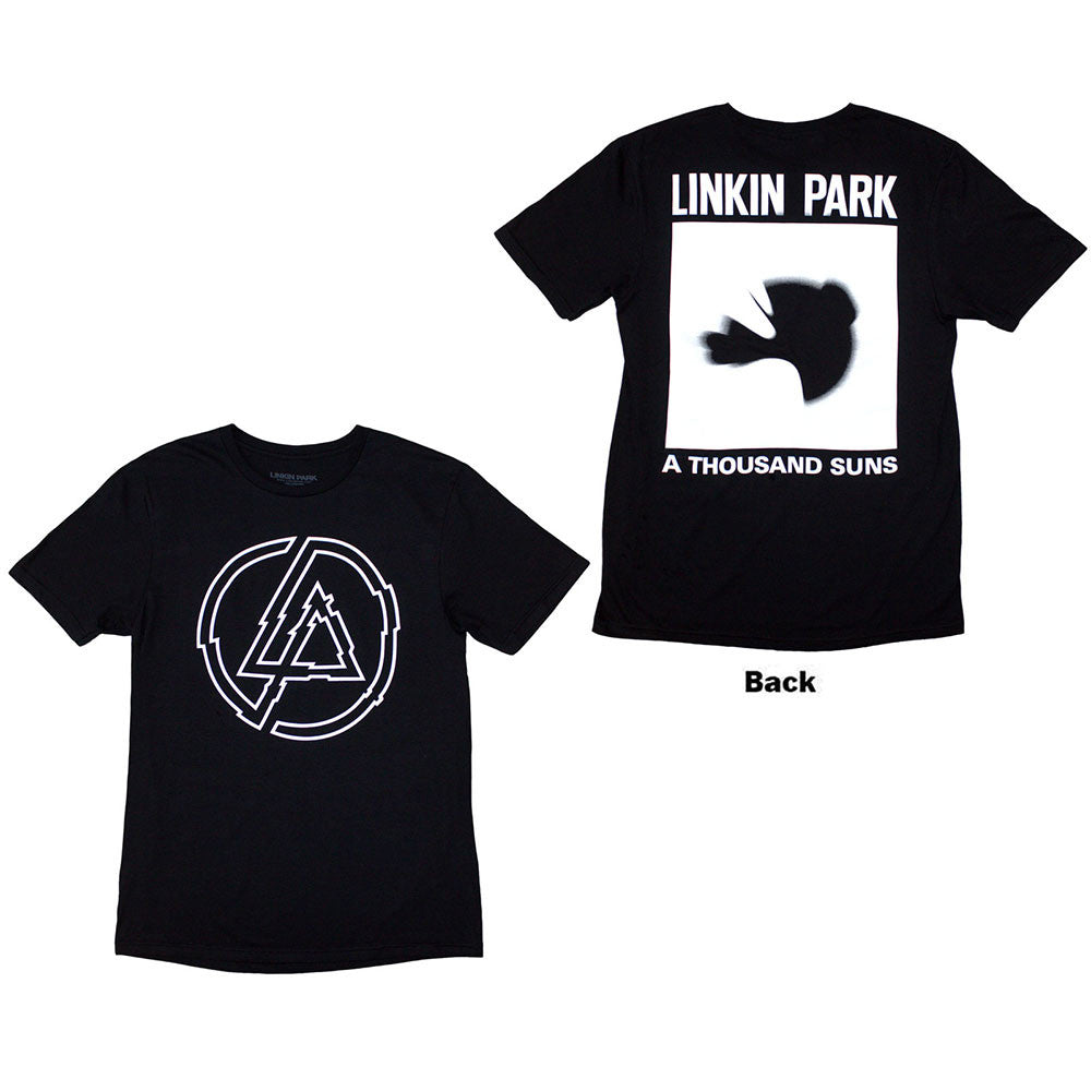 Linkin Park: A Thousand Suns Unisex T-Shirt (Black) (Back Print) Official Merch