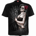 Spiral Unisex T-Shirt: Dead Love (Black) (Back Print)