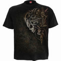 Spiral Unisex T-Shirt: Diesel Punk (Black) (Back Print)
