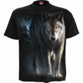Spiral Unisex T-Shirt: From Darkness (Black) (Back Print)
