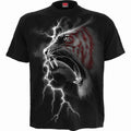 Spiral Unisex T-Shirt: Mark Of The Tiger (Black) (Back Print)