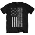 Malcolm X Unisex T-Shirt: Freedom Flag (Black)