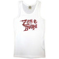Maneskin Unisex Vest T-Shirt: Zitti e Buoni (White) (Ex-Tour) (LOS)