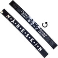Maneskin Unisex Head Tie: Loud Kids European Tour '23 (Black) (Back Print & Ex-Tour)
