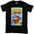 Marvel Comics Unisex T-Shirt: Captain America & Iron Man Comic Cover (Black)