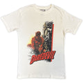 Marvel Comics Unisex T-Shirt: Daredevil Pop Art (White)