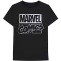 Marvel Comics Unisex T-Shirt: Logo (Black)