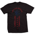 Marvel Comics Unisex T-Shirt: Captain Marvel Star Stripe (Black)