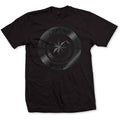Marvel Comics Unisex T-Shirt: Captain Marvel Silver Circle (Black)