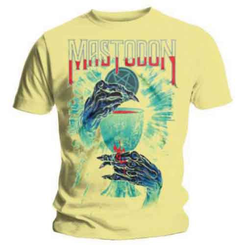 Mastodon Unisex T-Shirt: Unholy Ceremony (Yellow)