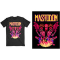 Mastodon Unisex T-Shirt: Double Brimstone Neon (Black)