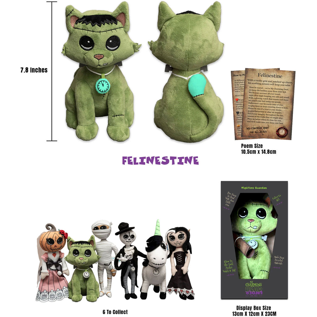 My Charming Dead Plush: Felinestein