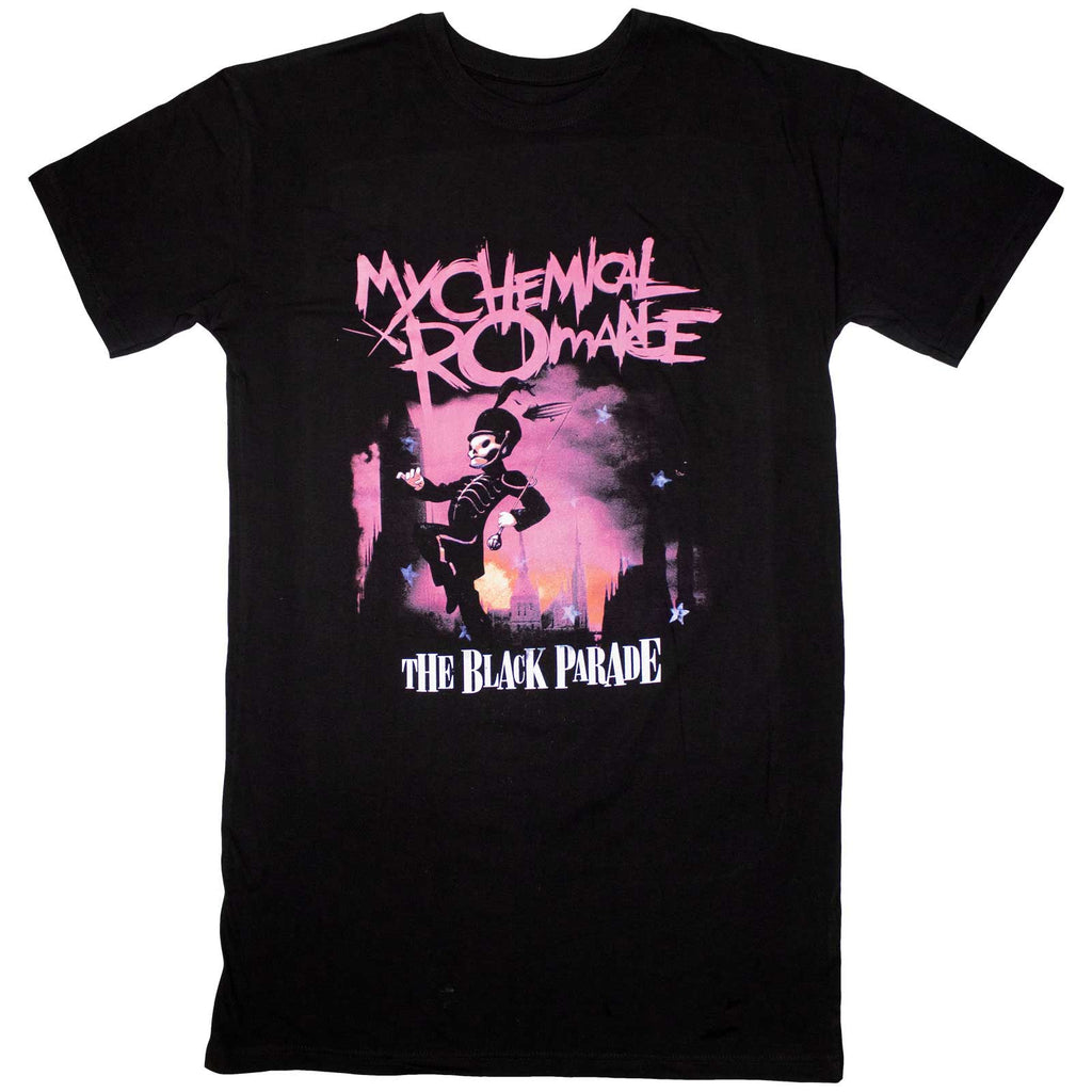 My Chemical Romance Ladies T-Shirt Dress: March (Black)