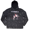 My Chemical Romance Unisex Dip Dye Pullover Hoodie: Three Cheers (Black) (Wash Collection)