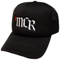 My Chemical Romance Unisex Mesh Back Cap: MCR Logo (Black)