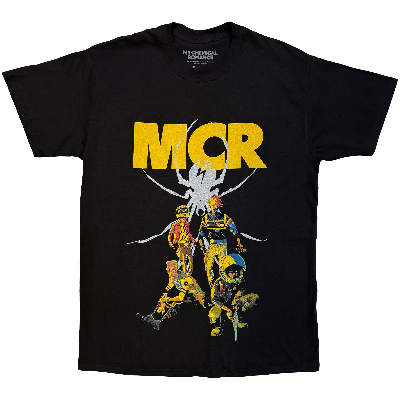 My Chemical Romance Unisex T-Shirt: Killjoys Pin-Up (Black)