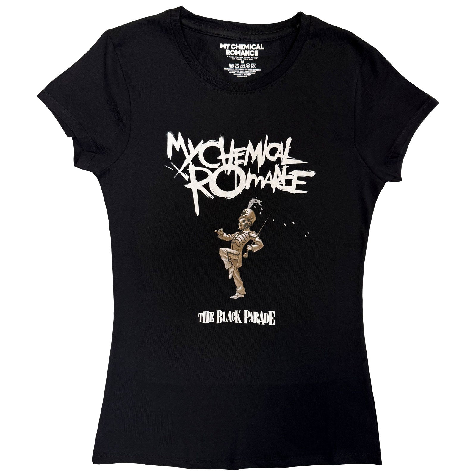 My Chemical Romance Ladies T-Shirt: The Black Parade (Black)