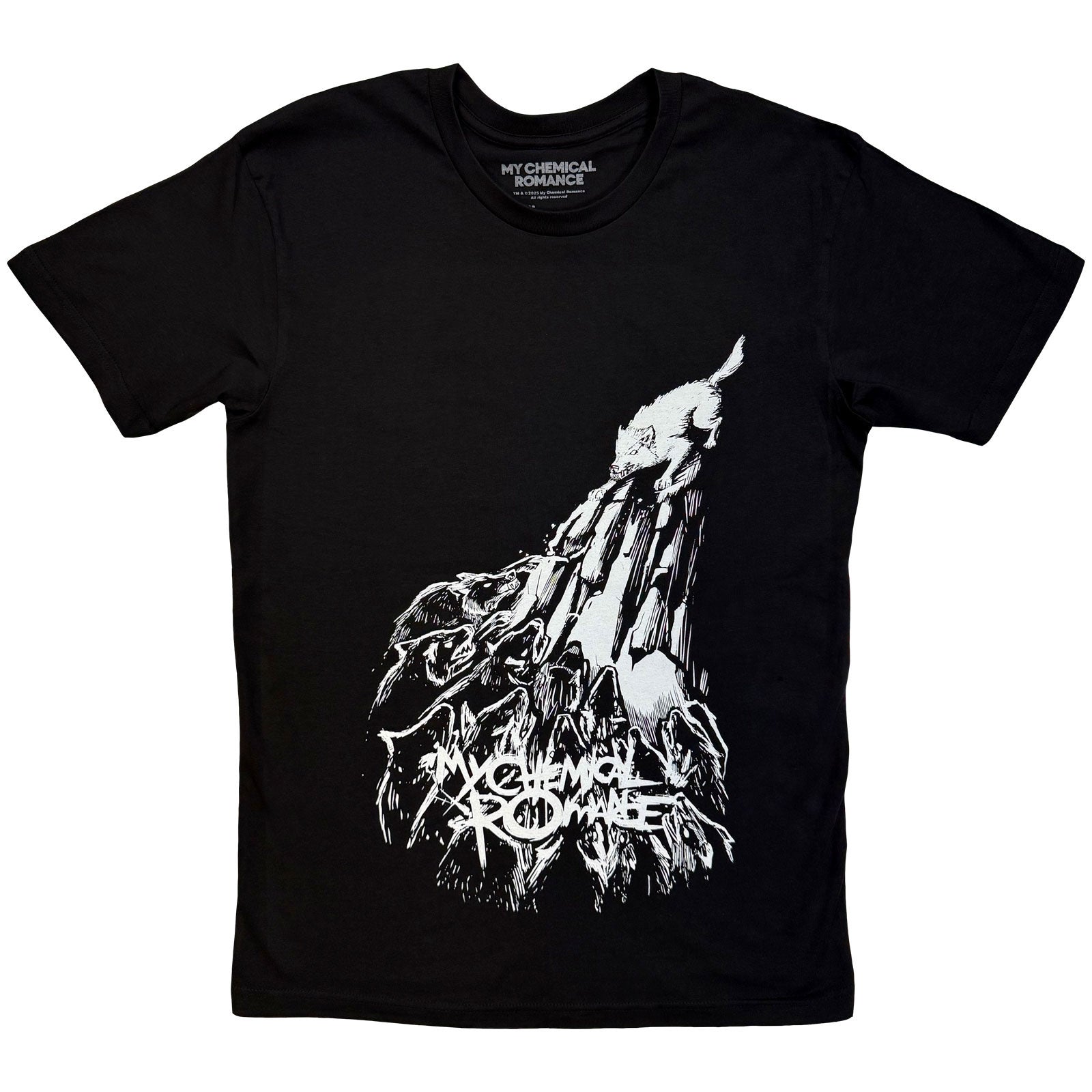 My Chemical Romance Unisex T-Shirt: The Pack (Black)