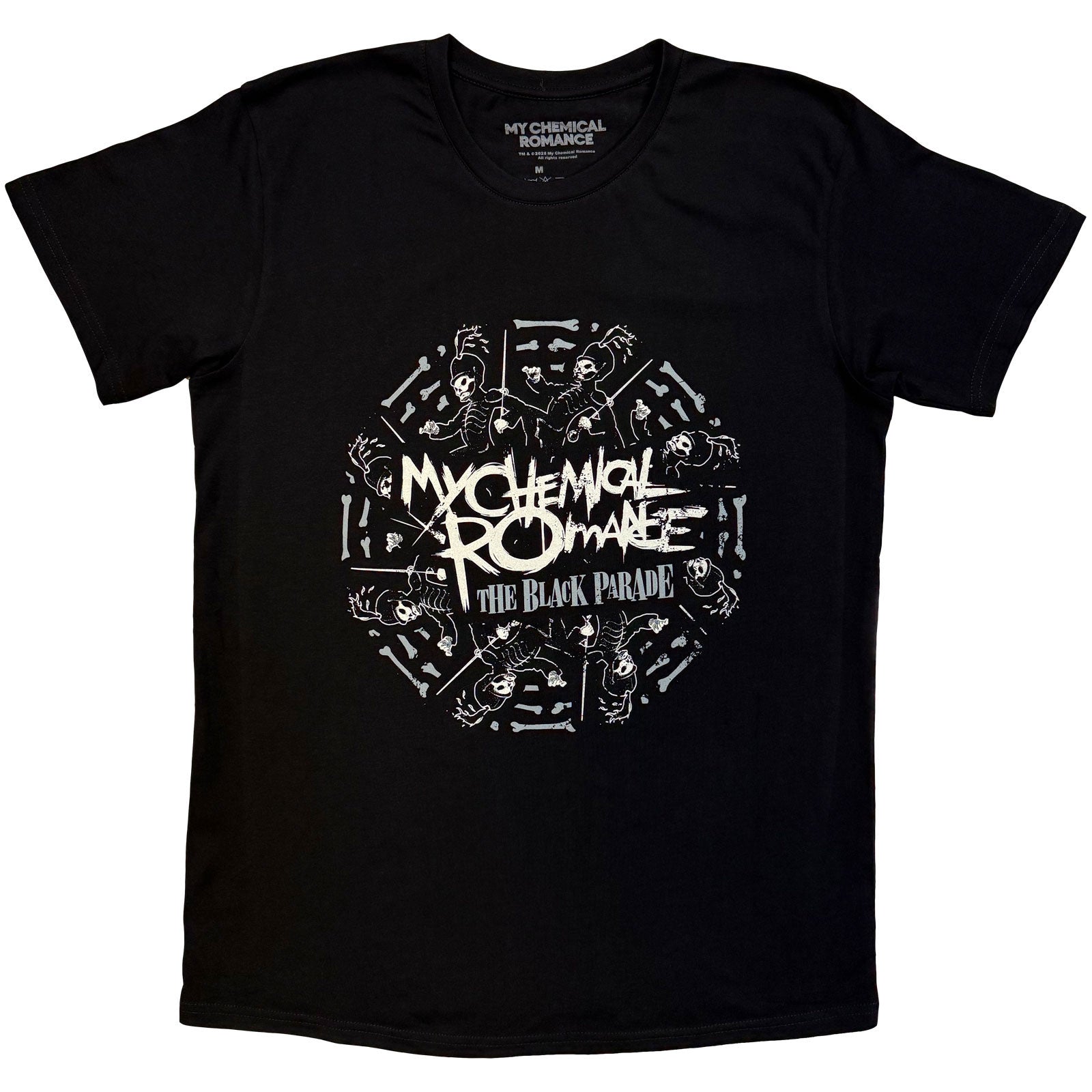 My Chemical Romance Unisex T-Shirt: Circle March (Black)