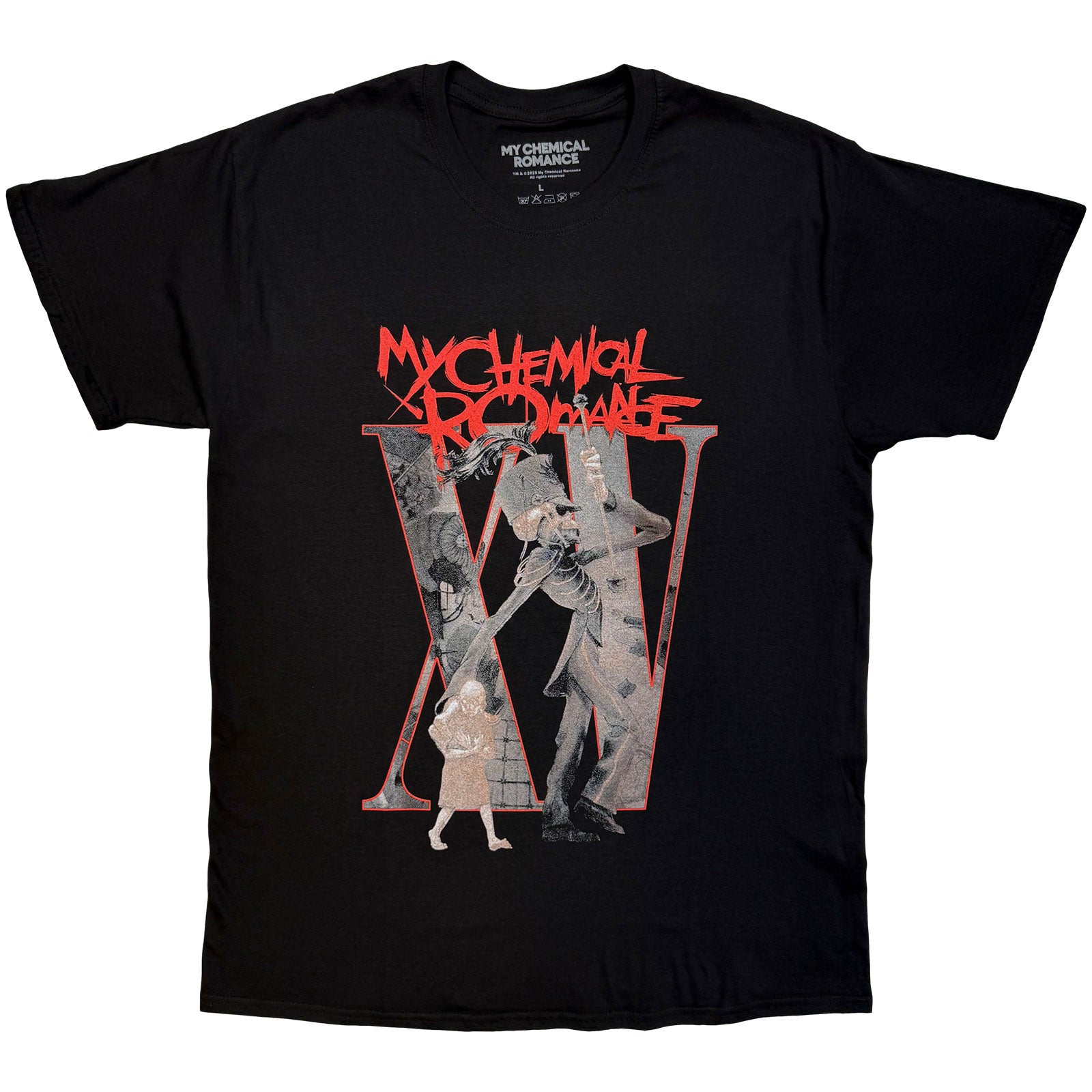 My Chemical Romance Unisex T-Shirt: XV Parade Fill (Black)