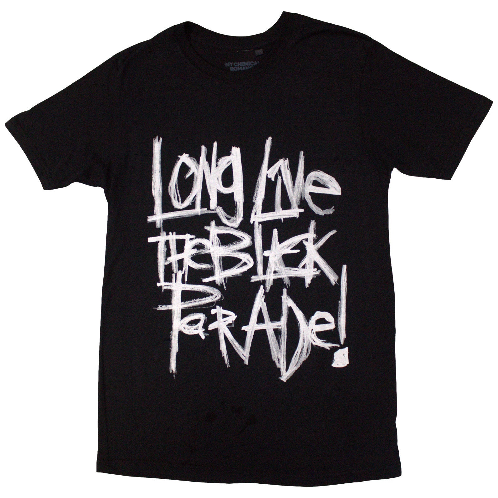 My Chemical Romance Unisex T-Shirt: Long Live The Black Parade (Black) (Back Print)