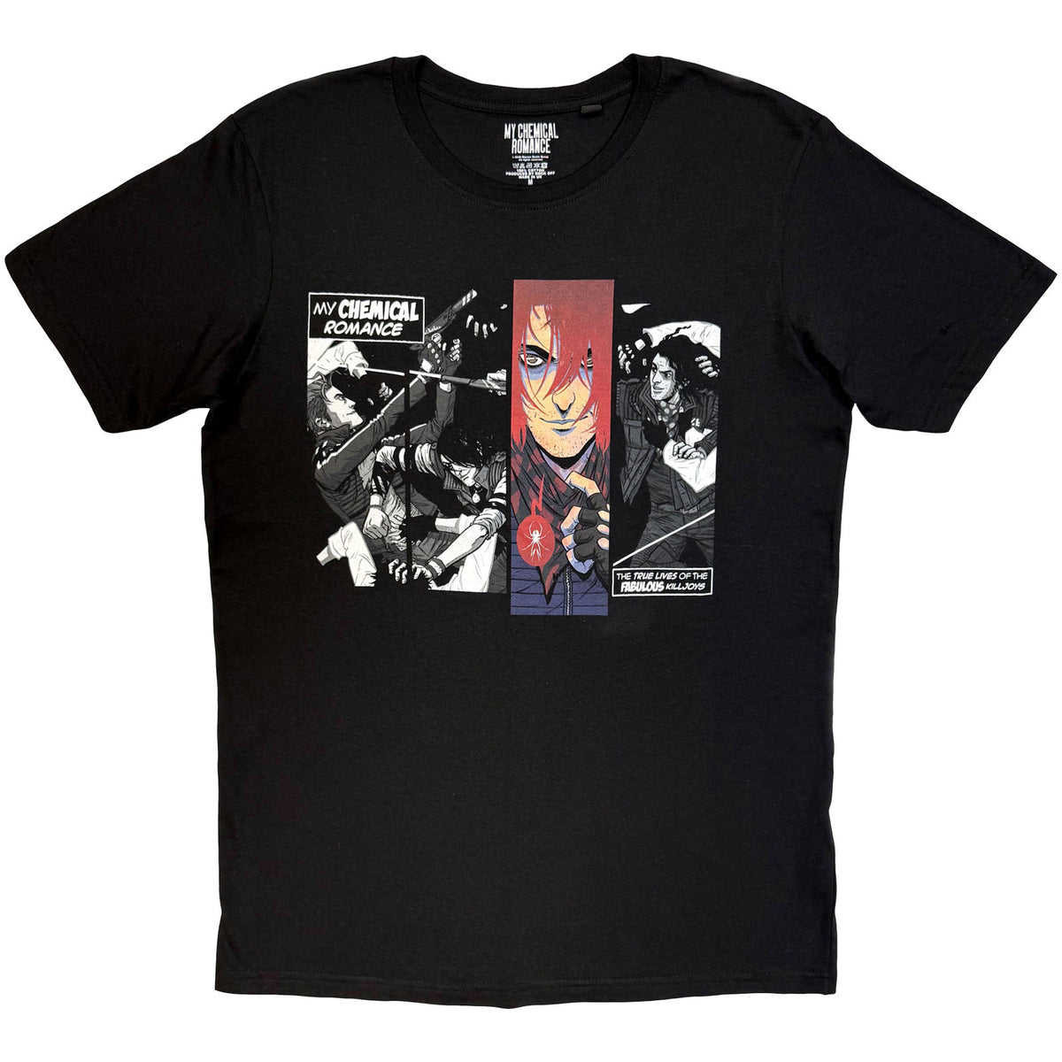 My Chemical Romance Unisex T-Shirt: Fabulous Killjoys (Black)